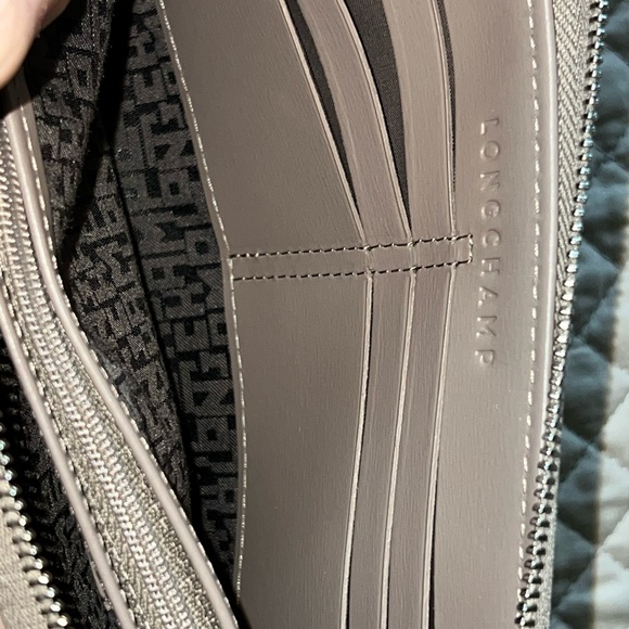 LONGCHAMP LE PLIAGE CITY BAG & WALLET TAUPE BEIGE LIMITED ED NWT - Picture 8 of 15